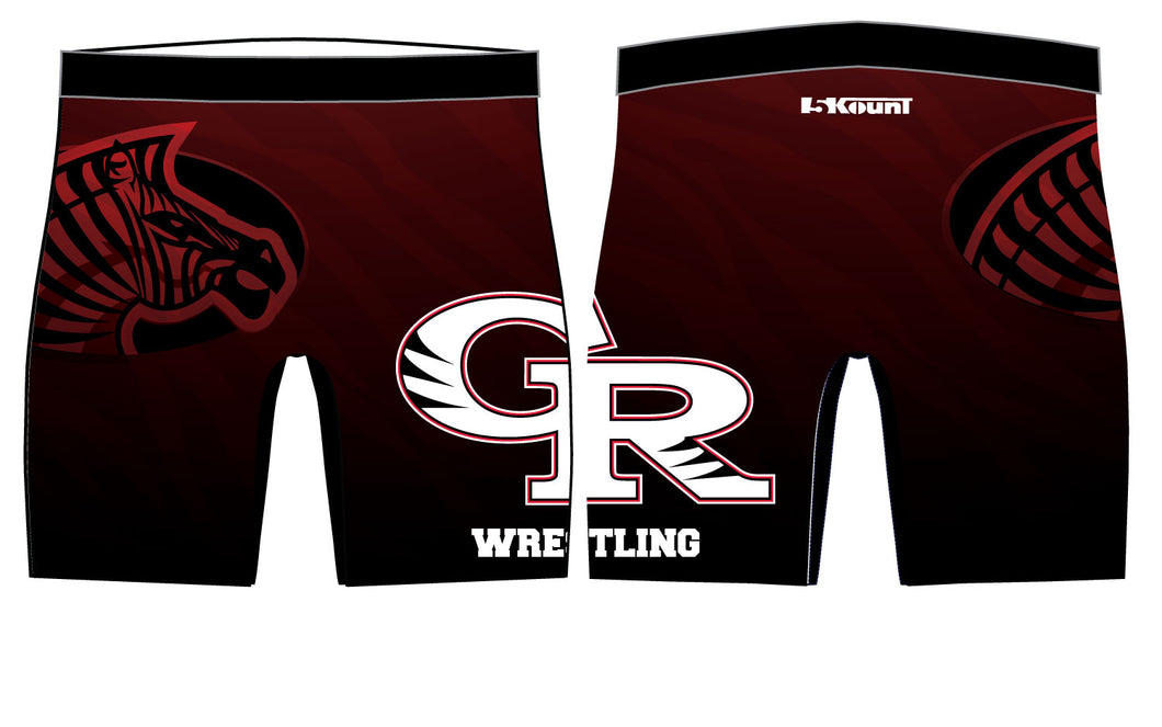 Glen Ridge Youth Wrestling Sublimated Compression Shorts - 5KounT