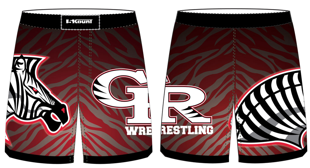 Glen Ridge Youth Wrestling Sublimated Fight Shorts - 5KounT