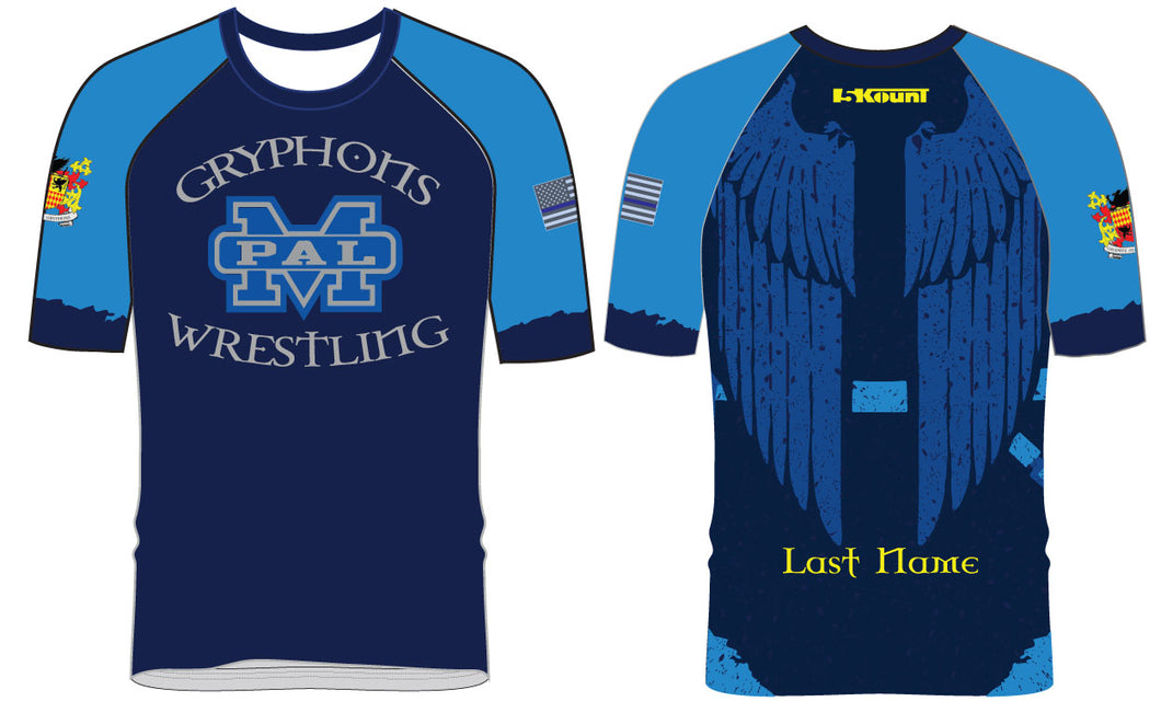 Gryphons Wrestling Sublimated Fight Shirt - 5KounT