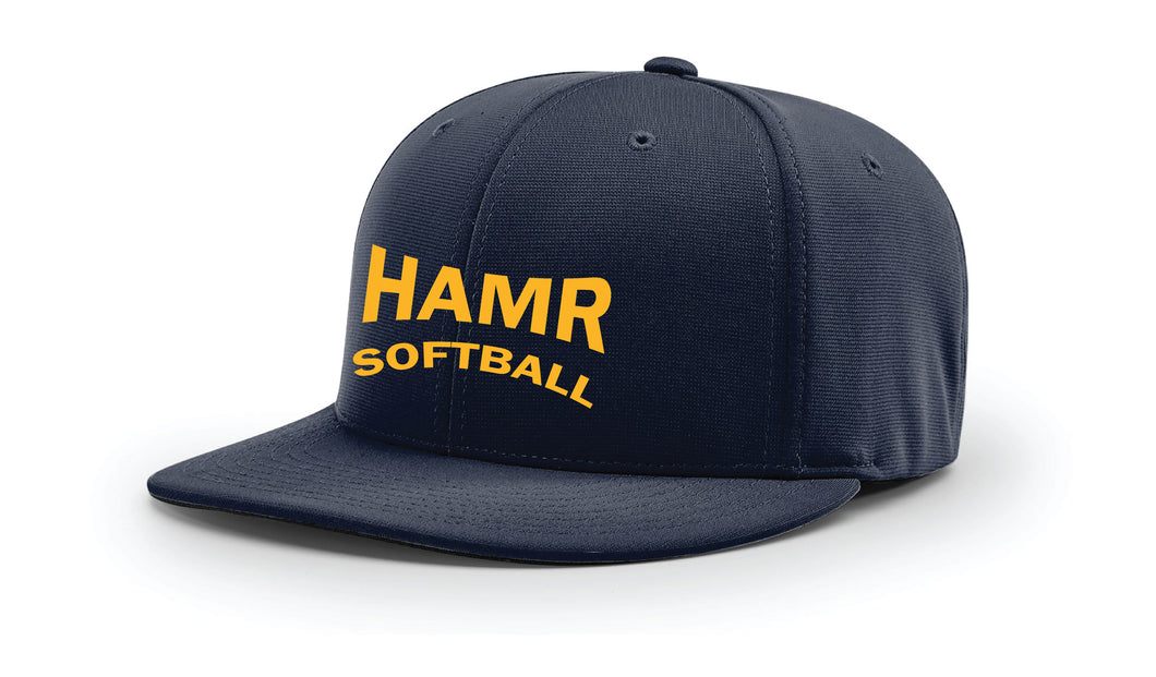 HAMR Softball Flexfit Cap - Navy - 5KounT2018