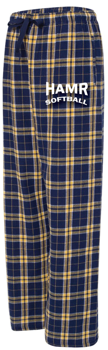HAMR Softball Flannel Pajama Pants - 5KounT