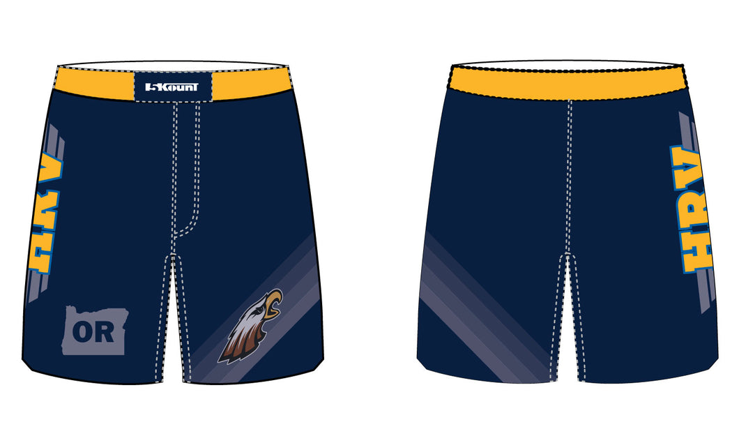 HRV Stat Crew Sublimated Fight Shorts - 5KounT