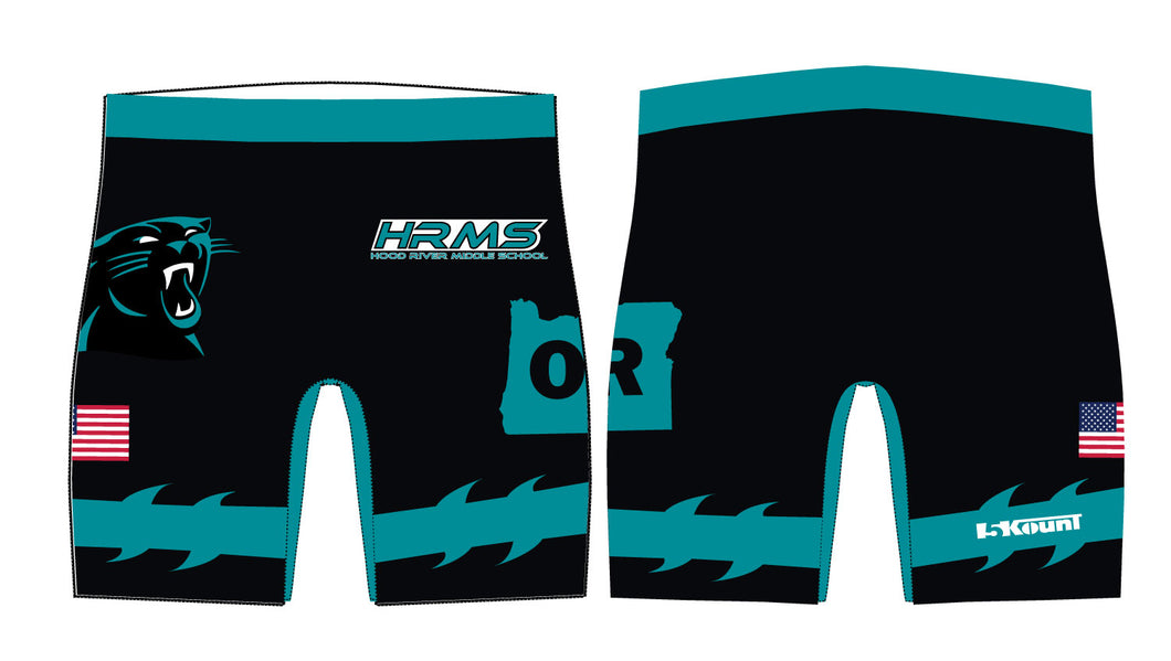 HRMS Sublimated Compression Shorts - 5KounT