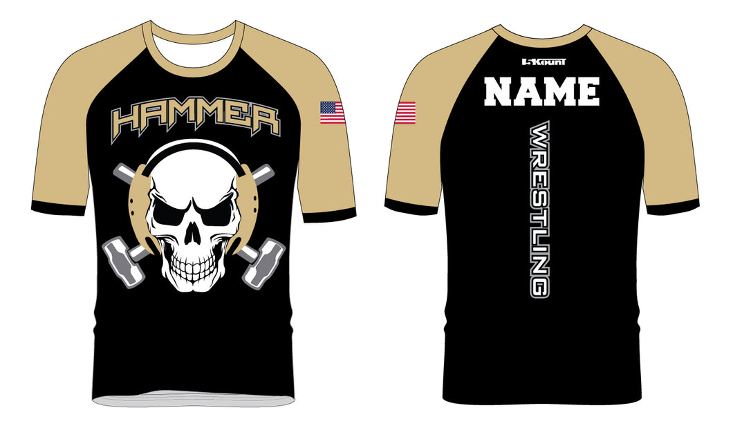 Hammer wrestling Sublimated Fight Shirt - 5KounT