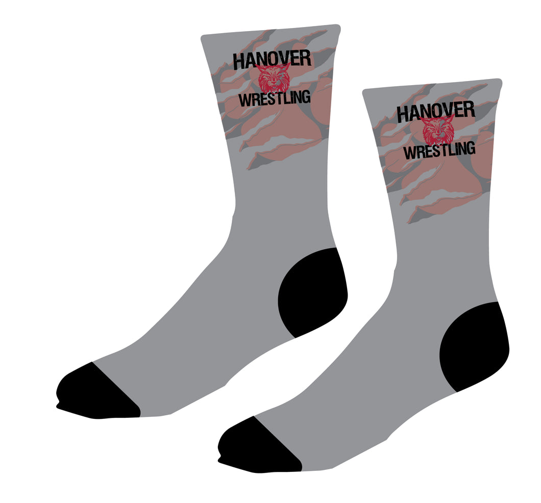 Hanover Township Wrestling Sublimated Socks - 5KounT2018