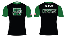 Harlem Jets Wrestling Sublimated Compression Shirt - 5KounT