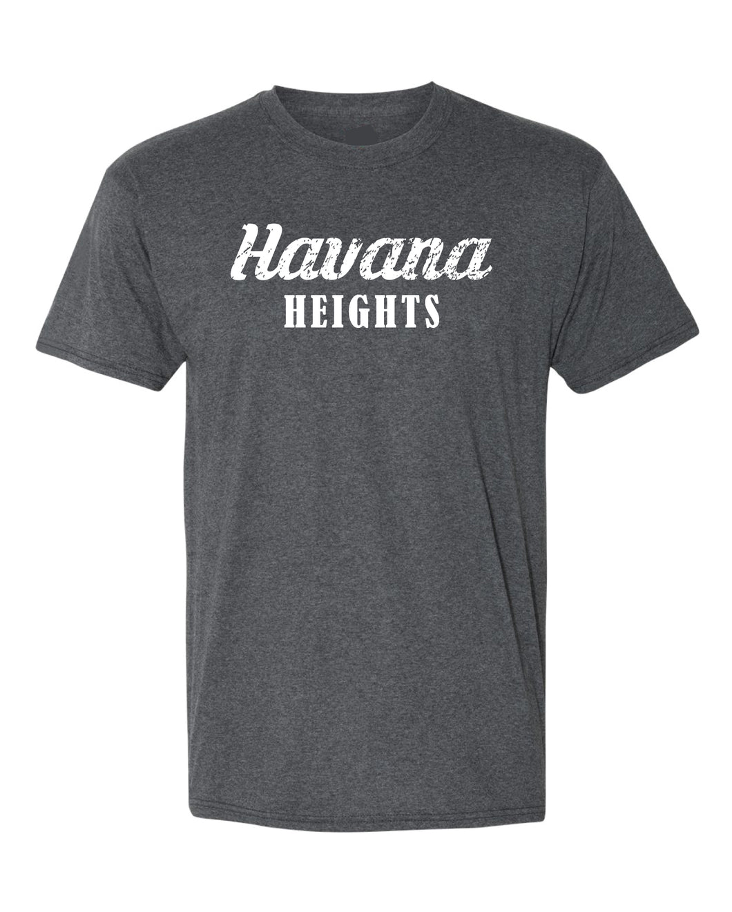Havana Heights Cotton Crew Tee - Grey - 5KounT2018