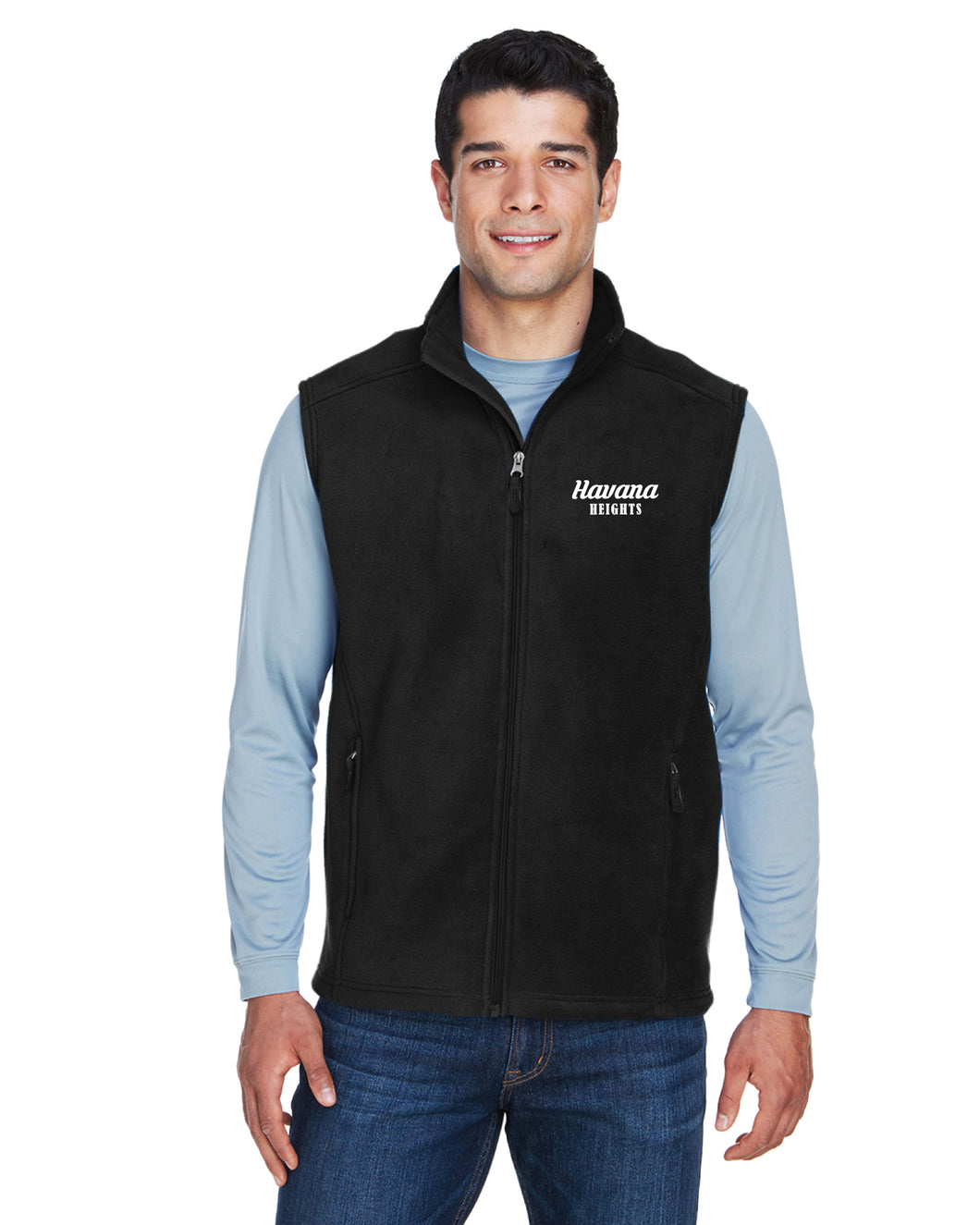 Havana Heights Fleece Vest - Black - 5KounT2018