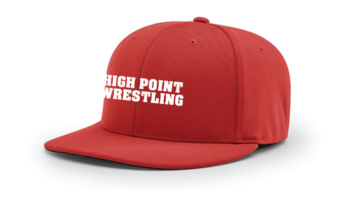 High Point HS wrestling FlexFit Cap - Red - 5KounT