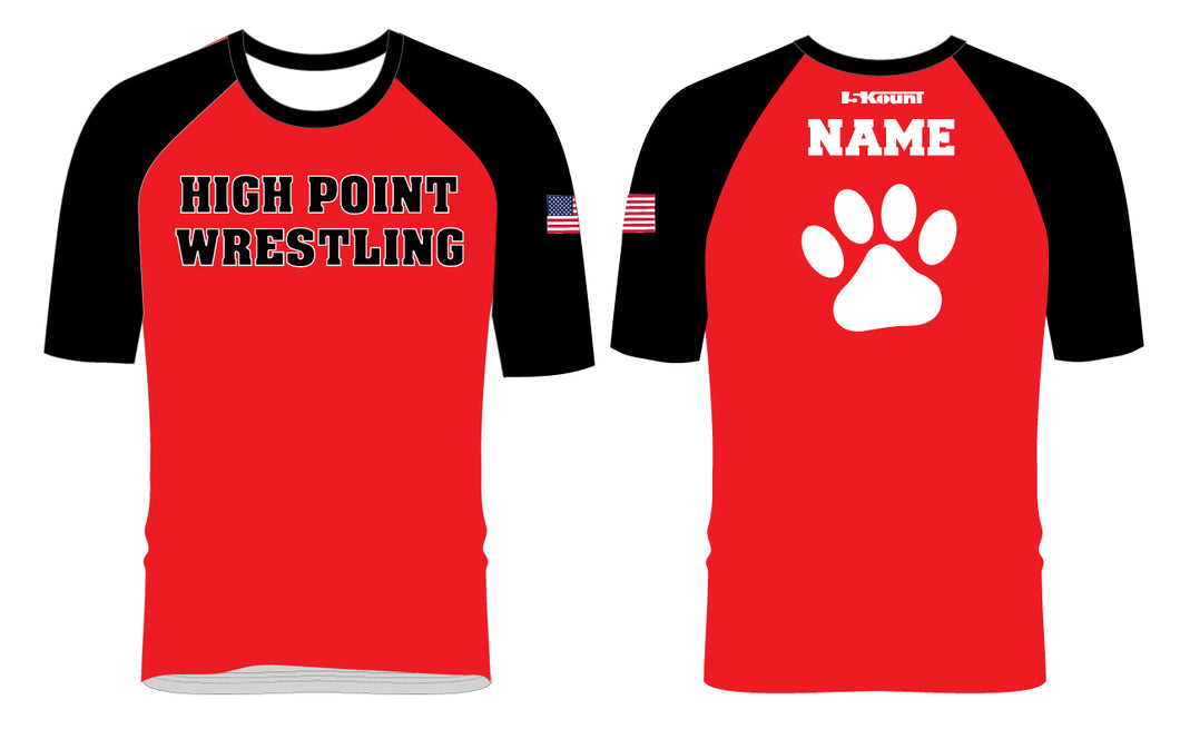 High Point HS wrestling Sublimated Fight Shirt - 5KounT