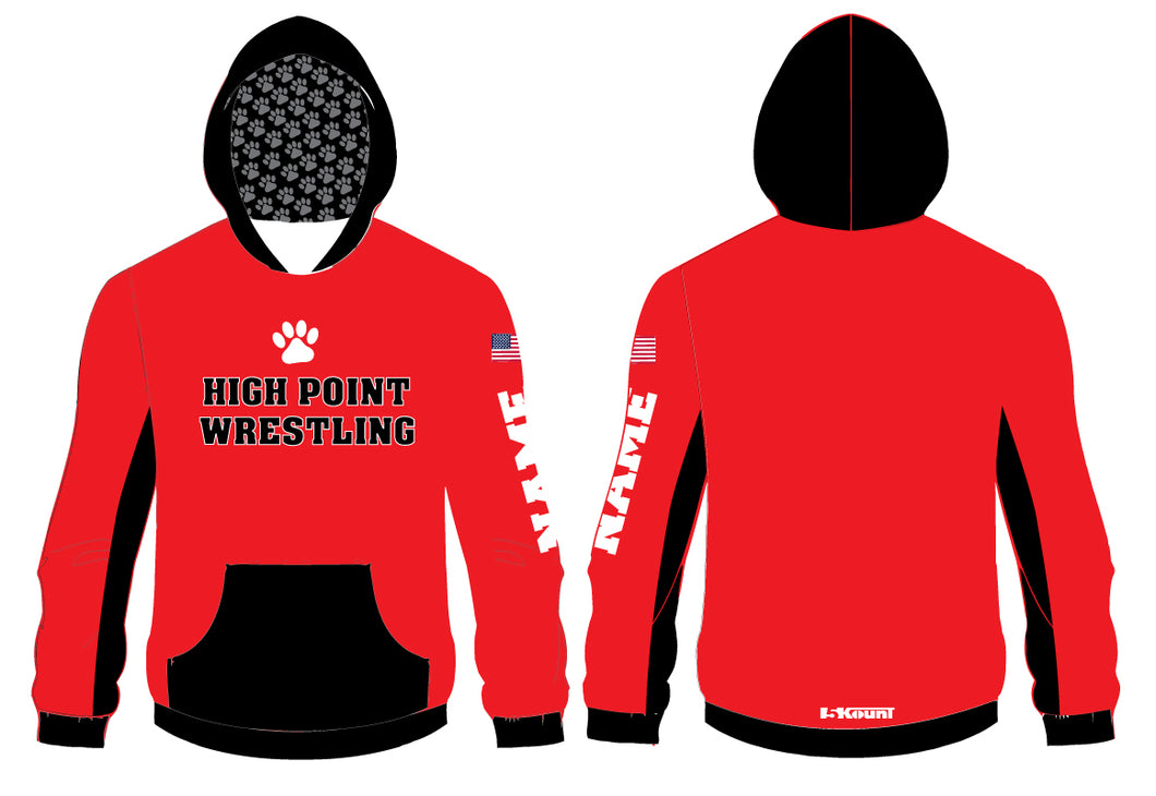 High Point HS wrestling Sublimated Hoodie - 5KounT