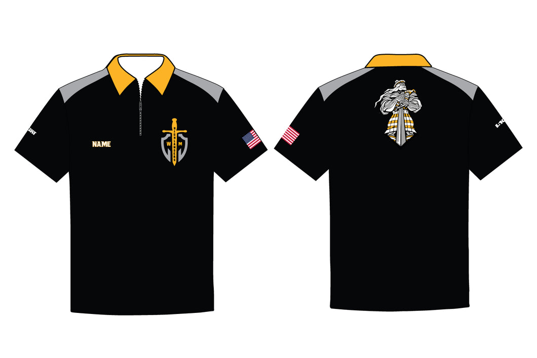 Highlanders Wrestling Club Sublimated Polo Shirt