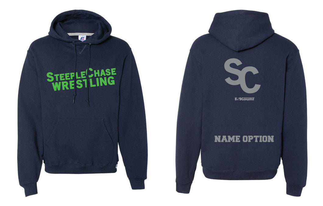 Steeplechase Wrestling Russell Athletic Cotton Hoodie - Navy - 5KounT