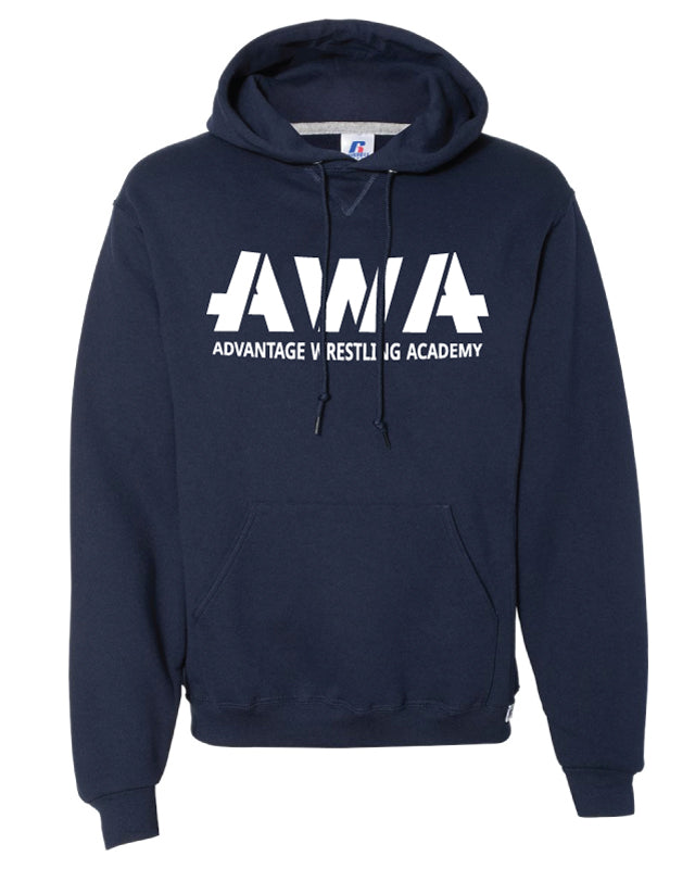 AWA Russell Athletic Cotton Hoodie - Navy - 5KounT