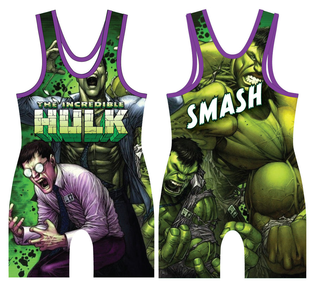 Hulk Smash Sublimation Printed Transfer 5X7