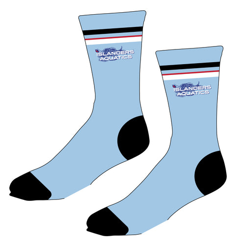 Islanders Aquatics Sublimated Socks - 5KounT2018