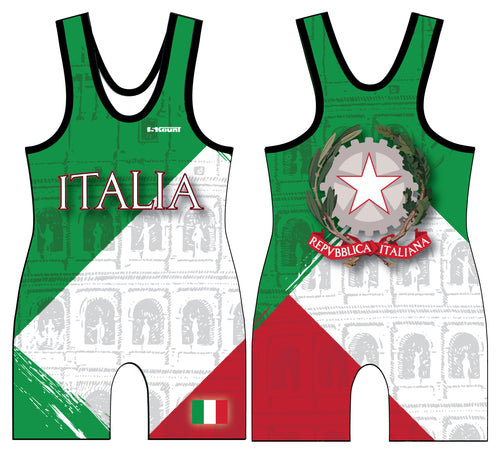 Italy Sublimated Singlet - 5KounT2018