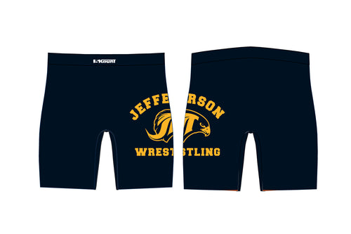 Jefferson Falcons Wrestling Sublimated Compression Shorts