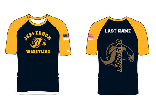 Jefferson Falcons Wrestling Sublimated Shirt