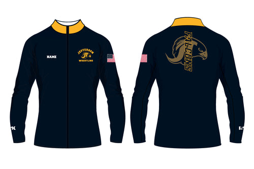 Jefferson Falcons Wrestling Sublimated Full Zip Jacket