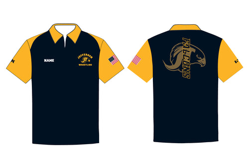 Jefferson Falcons Wrestling Sublimated Polo Shirt