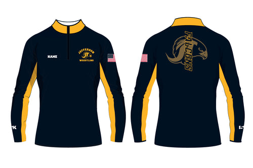 Jefferson Falcons Wrestling Sublimated Quarter Zip