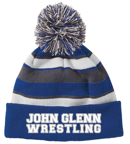 John Glenn Wrestling Pom Beanie - 5KounT