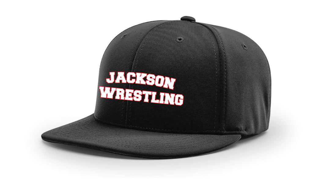 Jackson HS Wrestling FlexFit Cap - Black - 5KounT