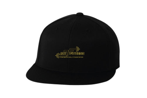 Jay Fitness Flexfit Cap - Black - Design 1