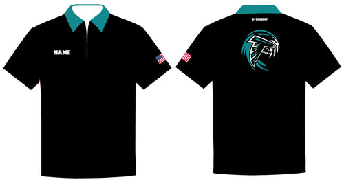 Jensen Beach Falcons Football Sublimated Polo - 5KounT2018