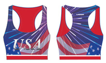 4th of July Sublimated Sports Bra - 5KounT2018