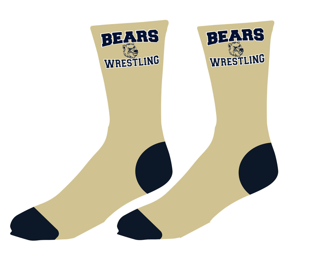 Brearley Wrestling Sublimated Socks - 5KounT