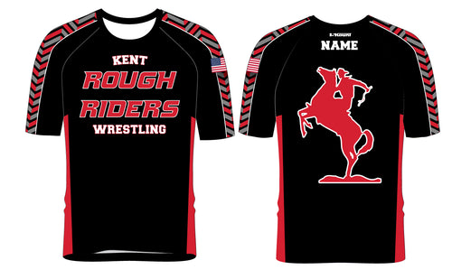 Kent Roosevlt HS Wrestling Sublimated Fight Shirt - 5KounT