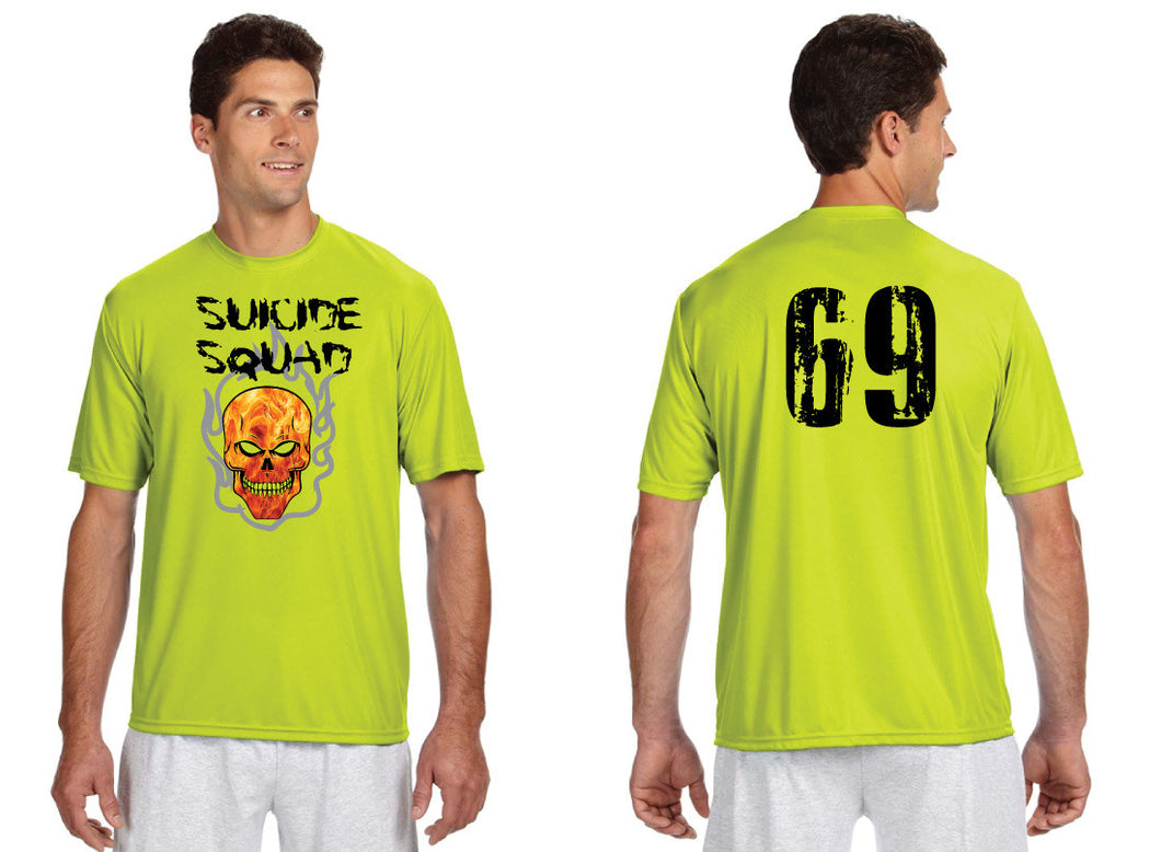 LeoniaPP Softball DryFit Performance Shirt - Suicide Squad - 5KounT