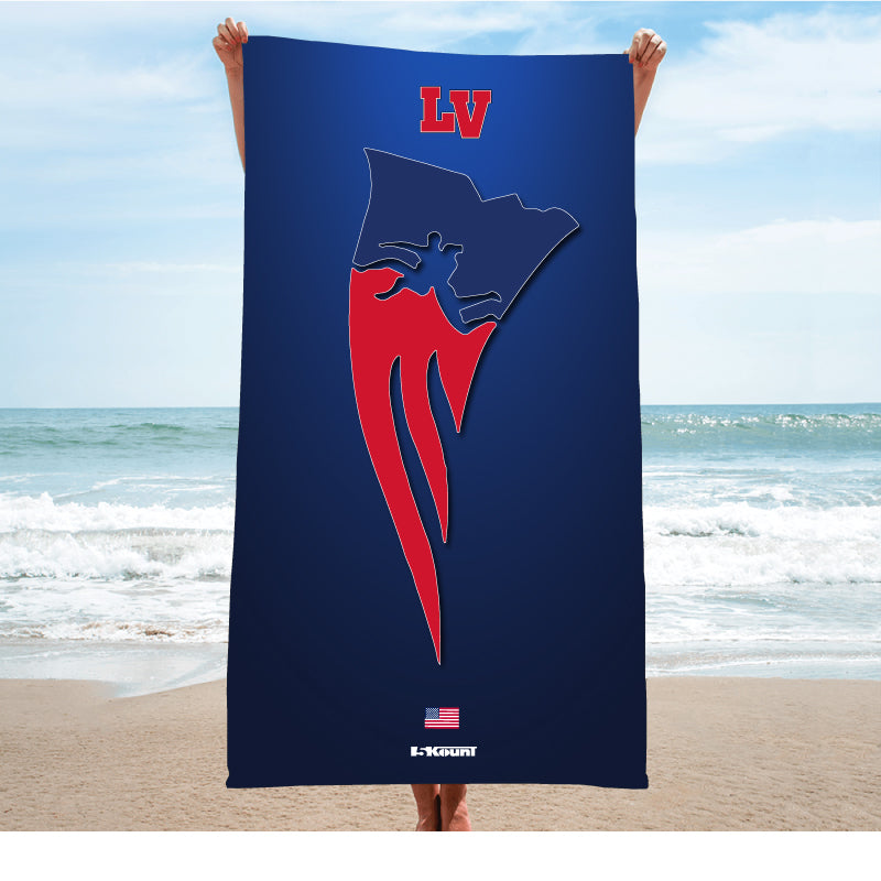LVHS Sublimated Beach Towel - 5KounT2018
