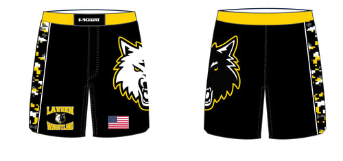 Laveen Wrestling Sublimated Fight Shorts - 5KounT2018