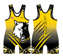 Laveen Wrestling Sublimated Singlet - 5KounT2018