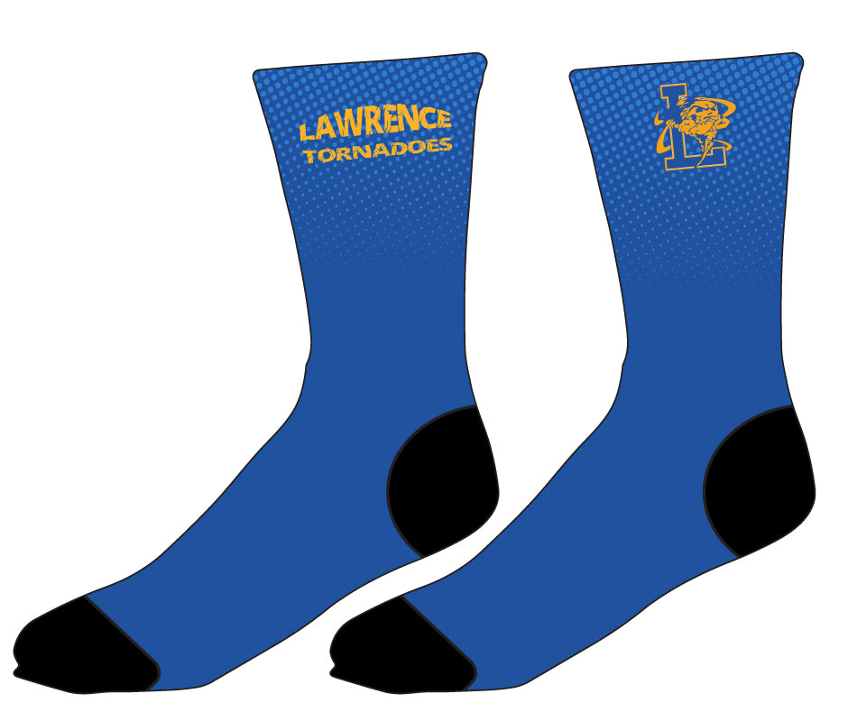 Lawrence LAX Sublimated Socks - Royal Blue - 5KounT