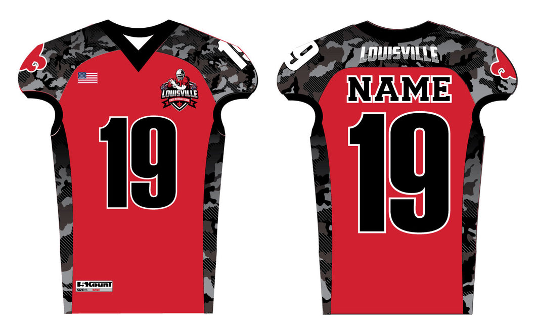 Louisville Tackle Football Sublimated Jersey - 5KounT2018