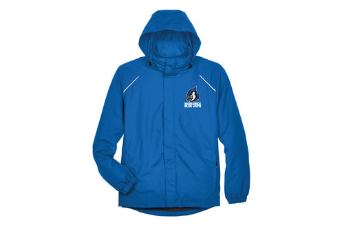 Middlesex Bluejays Athletics Men's Hooded Rain Jacket - Royal - 5KounT