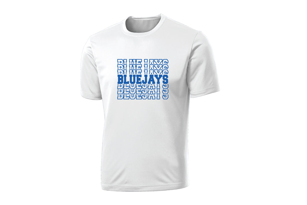 Middlesex Bluejays Athletics Dryfit Performance Tee - White - 5KounT