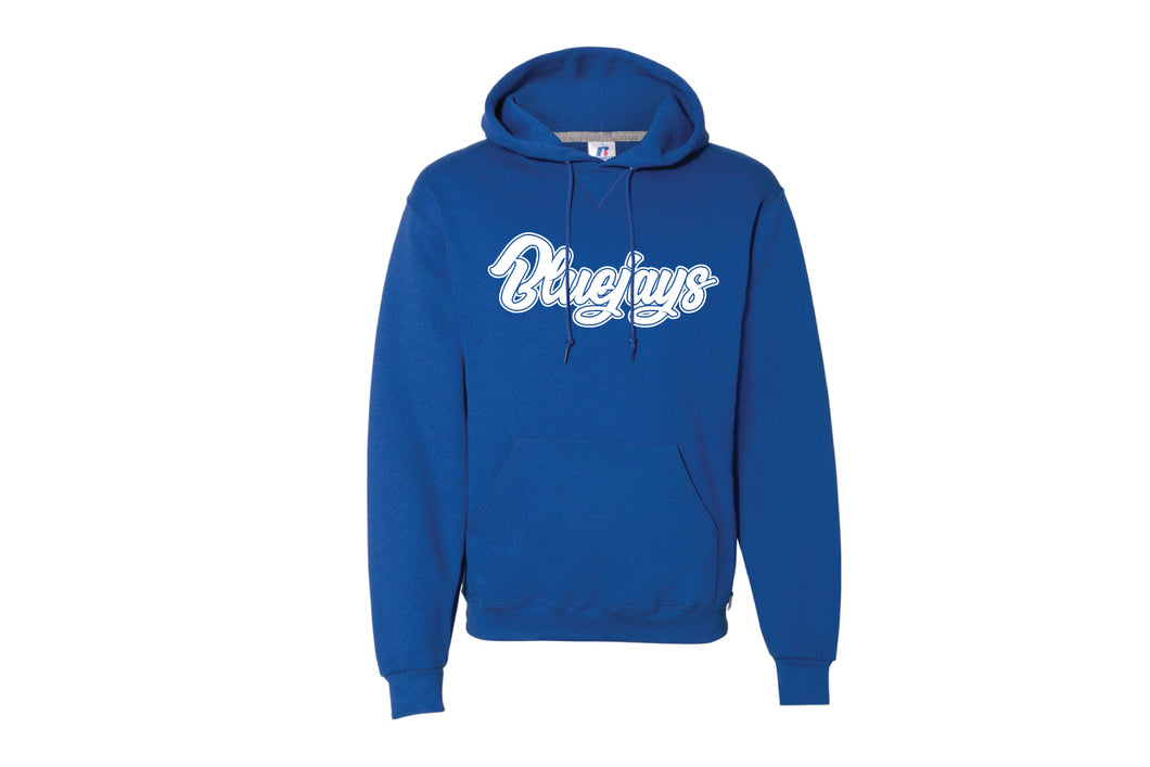 Middlesex Bluejays Athletics Russell Athletic Cotton Hoodie - Royal - 5KounT
