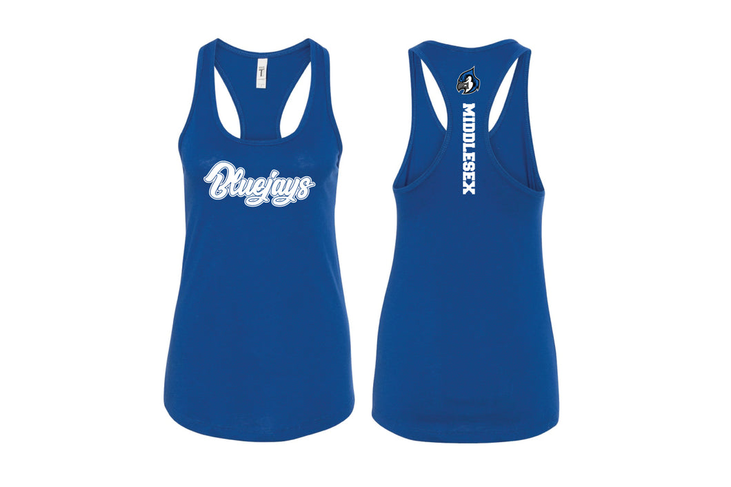 Middlesex Bluejays Athletics Cotton Tank - Royal - 5KounT