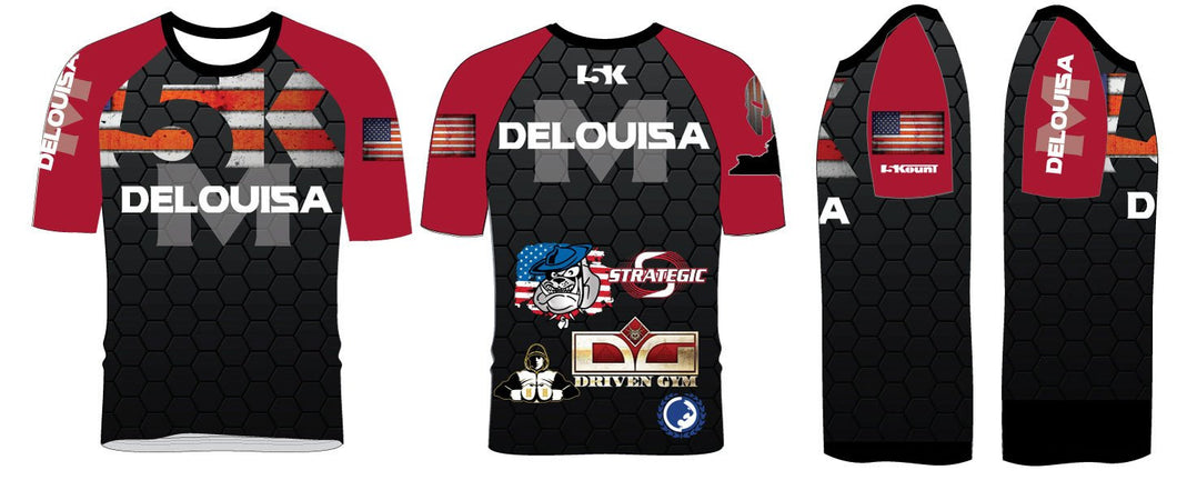 Delouisa MMA Sublimated Fight Shirt - 5KounT