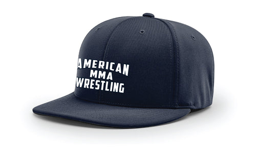 American MMA Wrestling Flexfit Cap - Navy - 5KounT2018