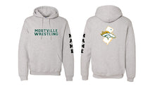 Montville Wrestling Russell Athletic Cotton Hoodie Design - Black/Gray