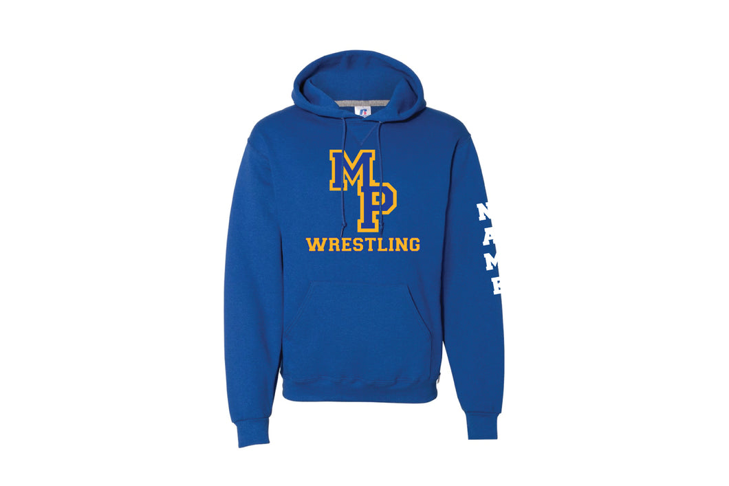 MP Wrestling Russell Athletic Cotton Hoodie - Royal
