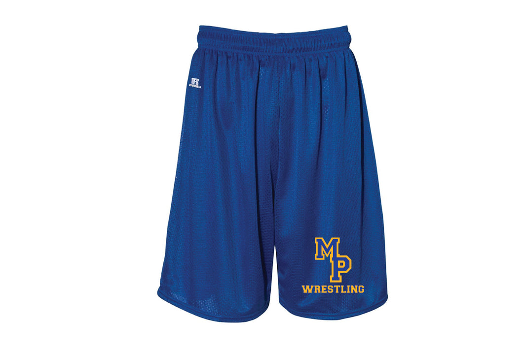MP Wrestling Russell Athletic Tech Shorts - Royal
