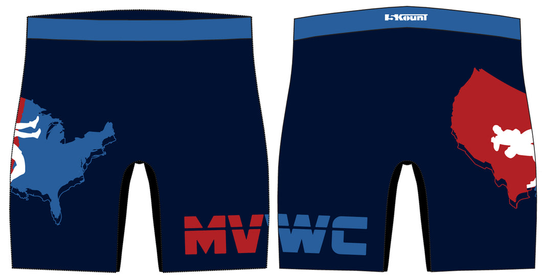 MVWC Sublimated Compression Shorts - 5KounT