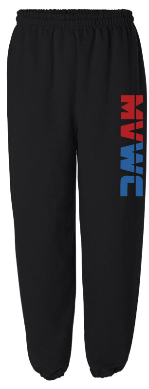 MVWC Cotton Sweatpants - Black - 5KounT